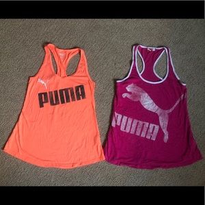 PUMA Bundle Racerback Tank Tops Exercise shirts